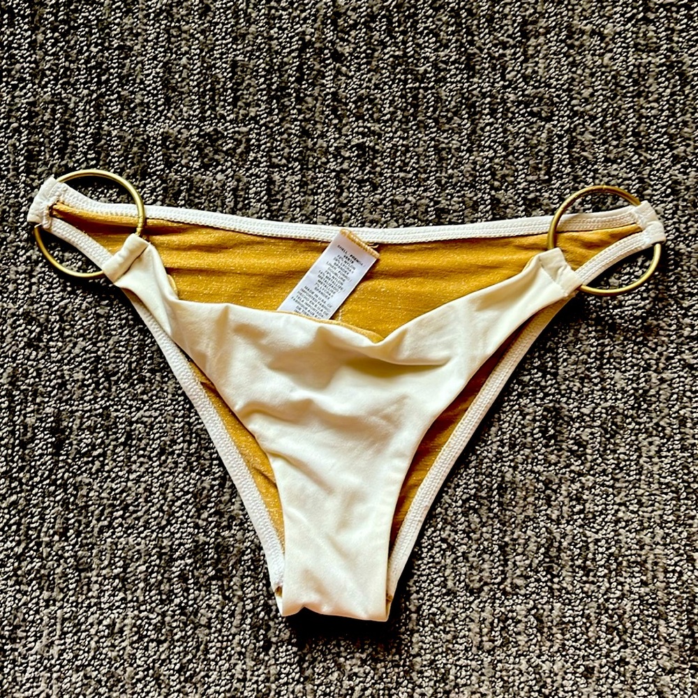 vitamin A bikini gold ring - SMALL